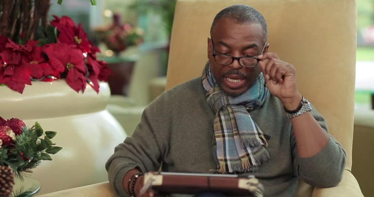 Levar Burton Twas the Night Before Christmas Reading