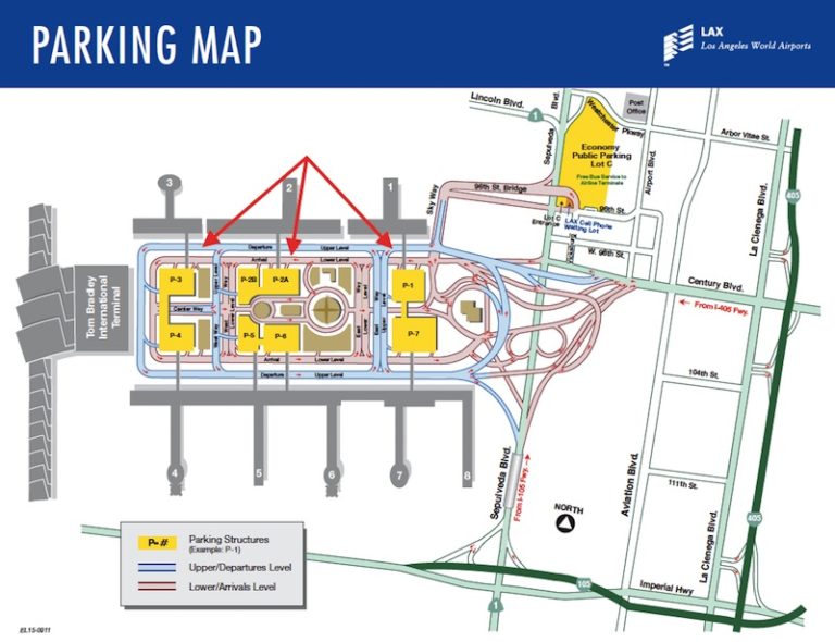 LAX Parking Structure 4 Will Lose 88 Spaces to Construction Starting Today